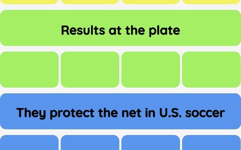 Connections NYT - Connections hint -NYT Connections Sports Edition hints and answers today January 08, 2025 #107