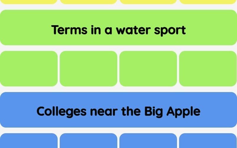 Connections NYT - Connections hint -NYT Connections Sports Edition hints and answers today February 05, 2025 #135