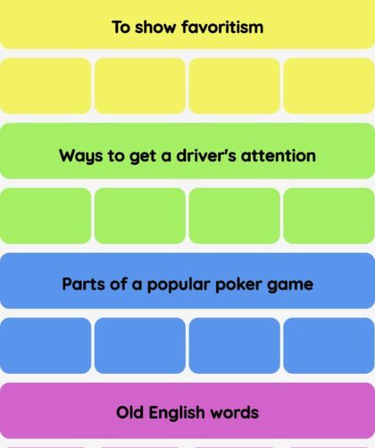 Connections NYT - Connections hint -NYT Connections hints and answers today March 13, 2025 #641