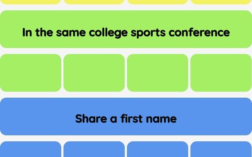 Connections NYT - Connections hint -NYT Connections Sports Edition hints and answers today April 05, 2025 #194