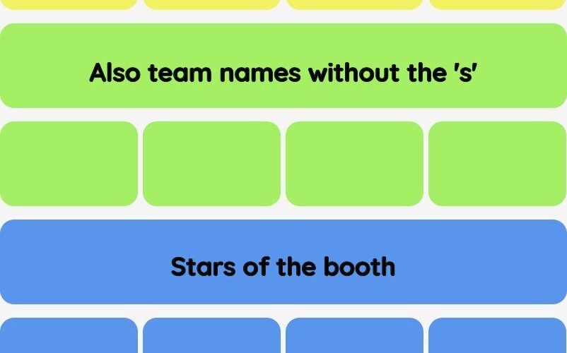 Connections NYT - Connections hint -NYT Connections Sports Edition hints and answers today April 07, 2025 #196